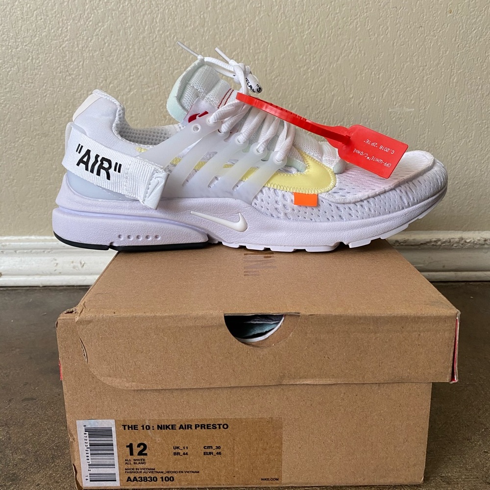 The 10: Off-White Air Prestos